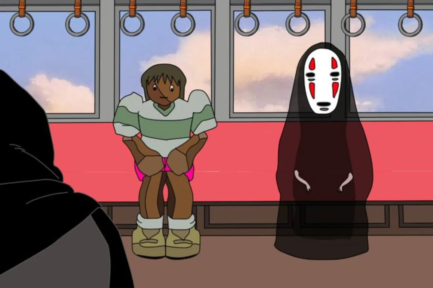 Rocky on the Spirit Train