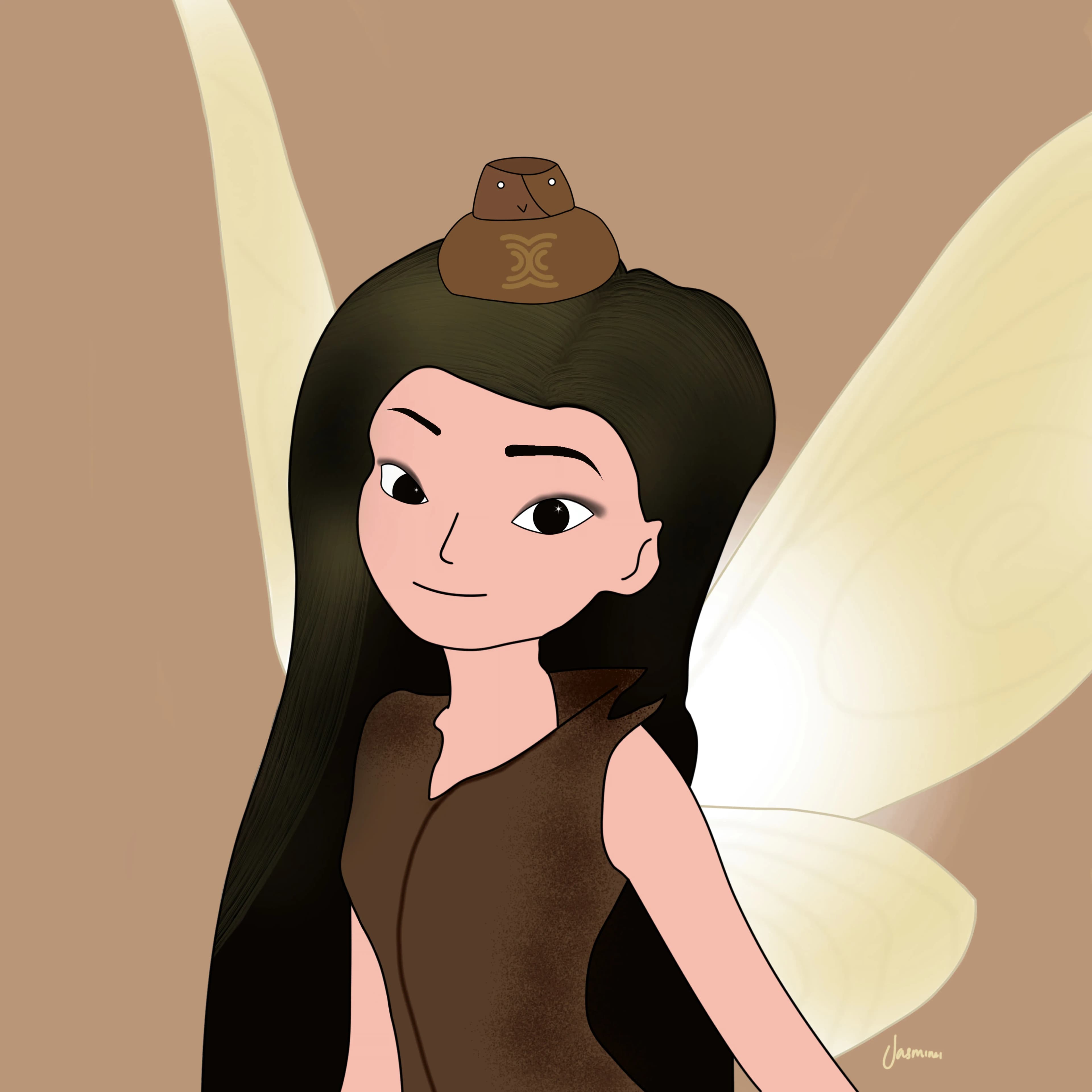 Cute Fairy and Rocky